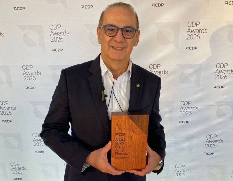 CMPC conquista prêmio Triple A do CDP por excelência em desempenho ambiental